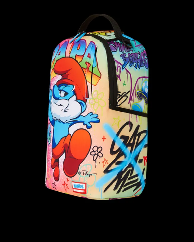 PAPA SMURF ON THE RUN BACKPACK
