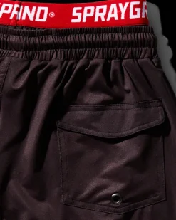 PATCH ALL-IN CORTO SWIM TRUNKS (BLACK)