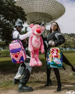 PINK PANTHER HEAVY LIES THE CROWN BACKPACK