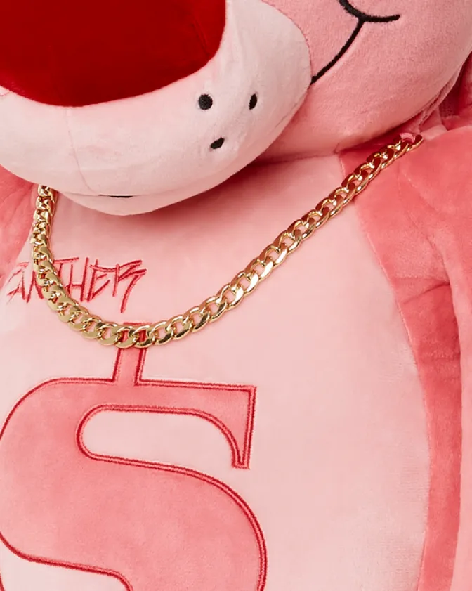 PINK PANTHER UP TO NO GOOD TEDDY BEAR BACKPACK