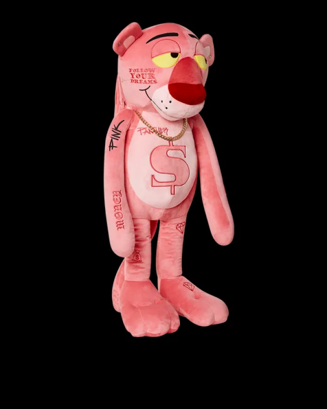 PINK PANTHER UP TO NO GOOD TEDDY BEAR BACKPACK