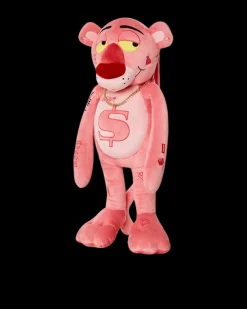 PINK PANTHER UP TO NO GOOD TEDDY BEAR BACKPACK