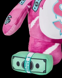 PINK PUNK MONEYBEAR TEDDYBEAR BACKPACK
