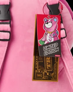 PINK PUNK MONEYBEAR TEDDYBEAR BACKPACK