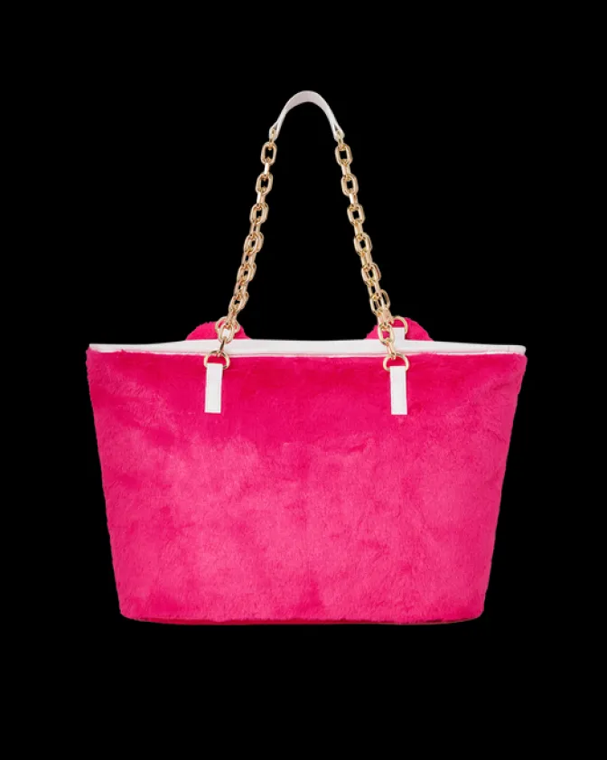 PLUSH MONEYBEAR TOTE (PINK)