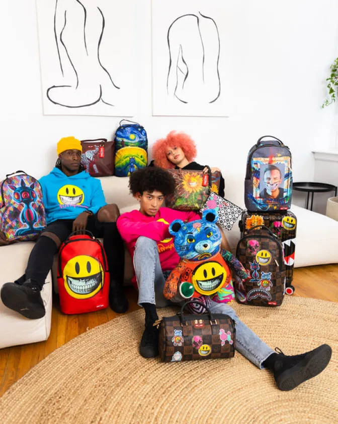 POODLE CHECK RON ENGLISH COLLAB POUCHETTE