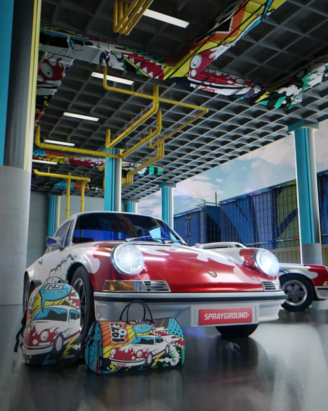 PORSCHE 1972 COLLAB BACKPACK (ONLY 1,1911 UNITS MADE)