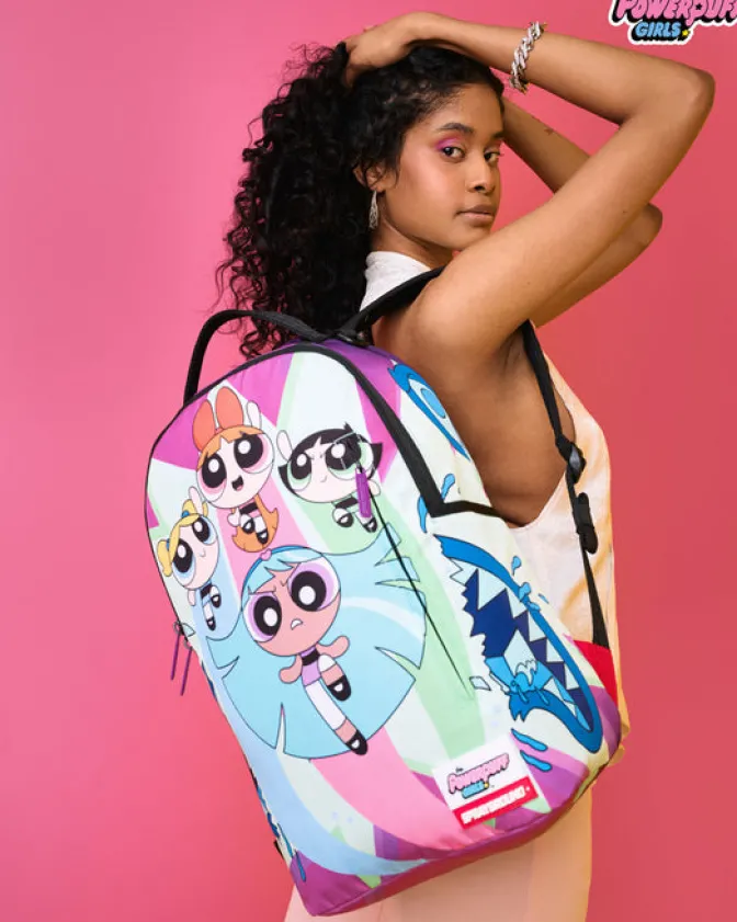 POWER PUFF GIRLS MONSTER SHARK BACKPACK