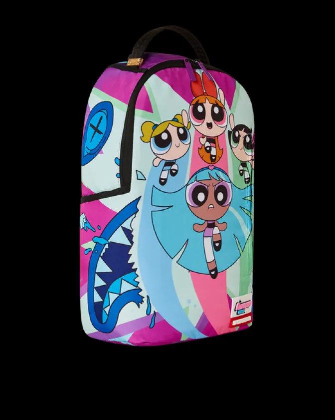 POWER PUFF GIRLS MONSTER SHARK BACKPACK