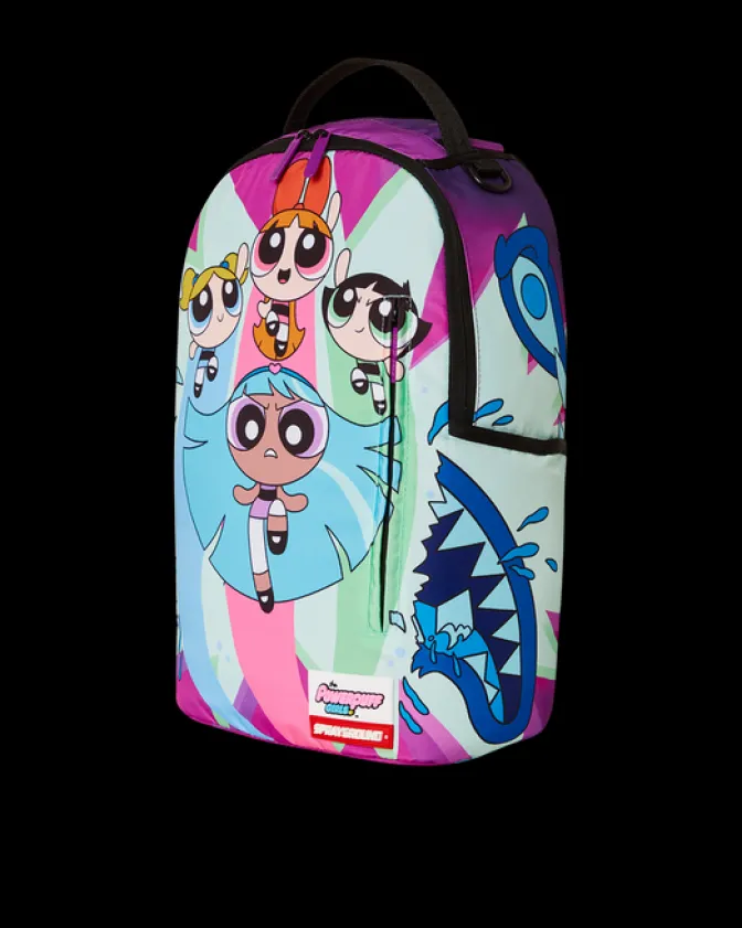 POWER PUFF GIRLS MONSTER SHARK BACKPACK