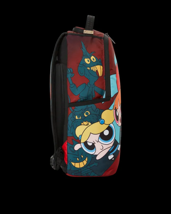 POWERPUFF GIRLS NEVER BACK DOWN BACKPACK