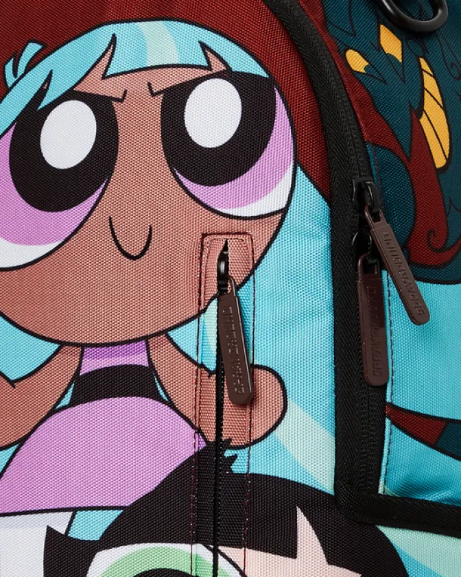 POWERPUFF GIRLS NEVER BACK DOWN BACKPACK