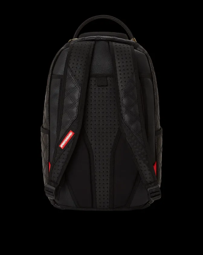 QUILT HAND PAINTED DIABLO BEAR BACKPACK (DLXV)
