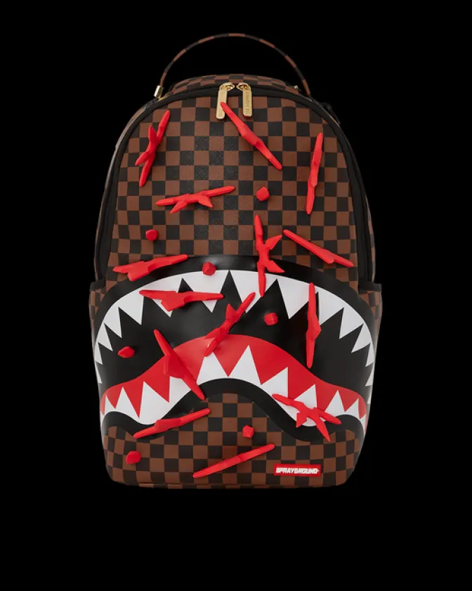 REAL 3D NINJA STARS SMASHED BACKPACK (DLXV)