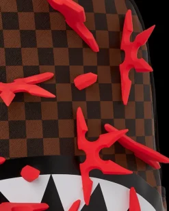 REAL 3D NINJA STARS SMASHED BACKPACK (DLXV)