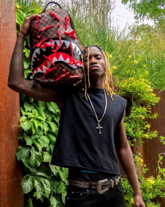 REAL 3D NINJA STARS SMASHED BACKPACK (DLXV)