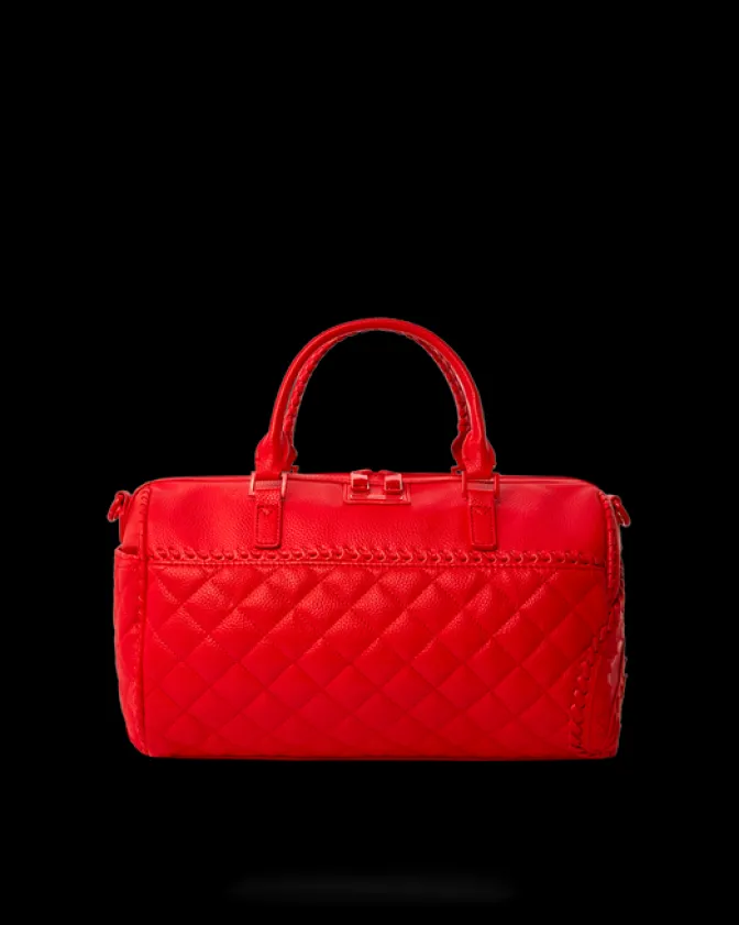 RED RIVIERA MINI DUFFLE