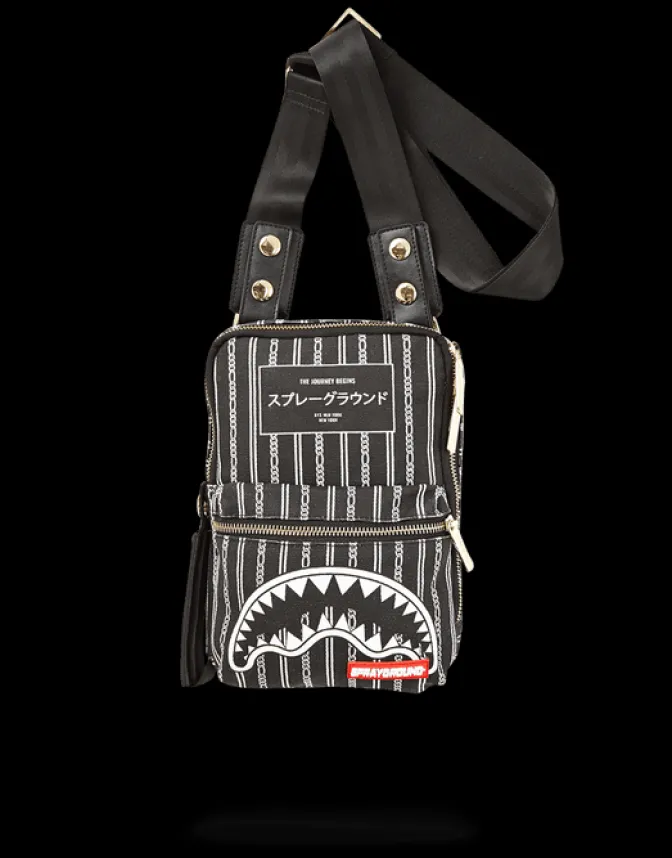 REVERSE BLACK SHARKS IN PARIS SLING