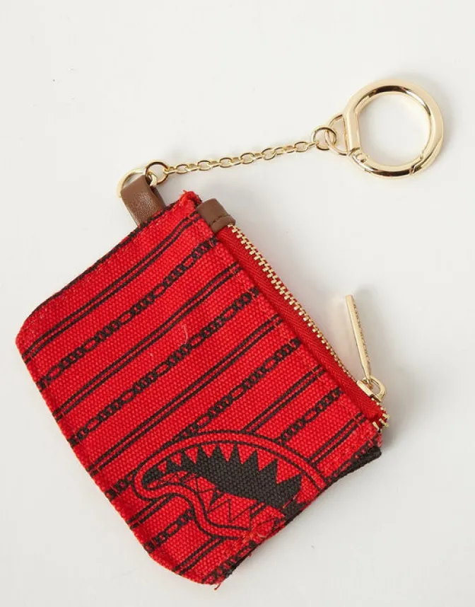 REVERSE SHARKS IN PARIS CROSSBODY (RED)