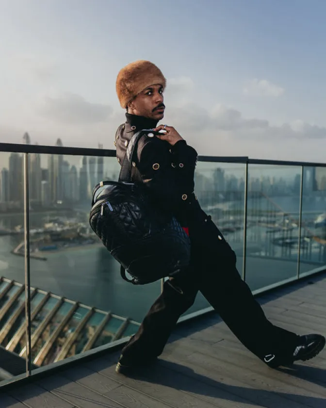 RIVIERA BACKPACK (BLK)