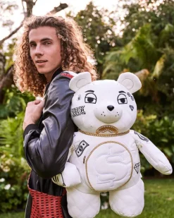 RIVIERA LE BLANC GOLD CHAIN MONEYBEAR TEDDYBEAR BACKPACK
