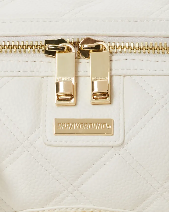 RIVIERA LE BLANC GOLD CHAIN SHARK MINI DUFFLE