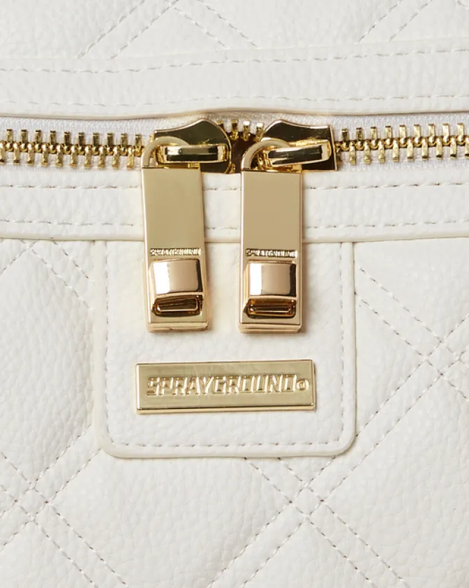 RIVIERA LE BLANC GOLD CHAIN SHARK DUFFLE