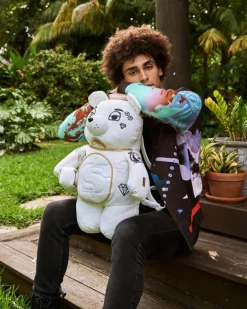 RIVIERA LE BLANC GOLD CHAIN MONEYBEAR TEDDYBEAR BACKPACK