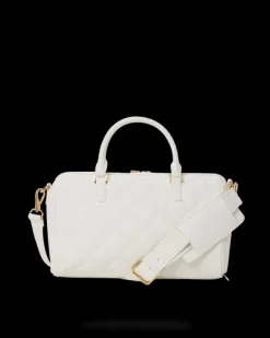 RIVIERA LE BLANC GOLD CHAIN SHARK MINI DUFFLE