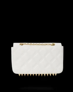 RIVIERA LE BLANC GOLD CHAIN SHARK HANDBAG