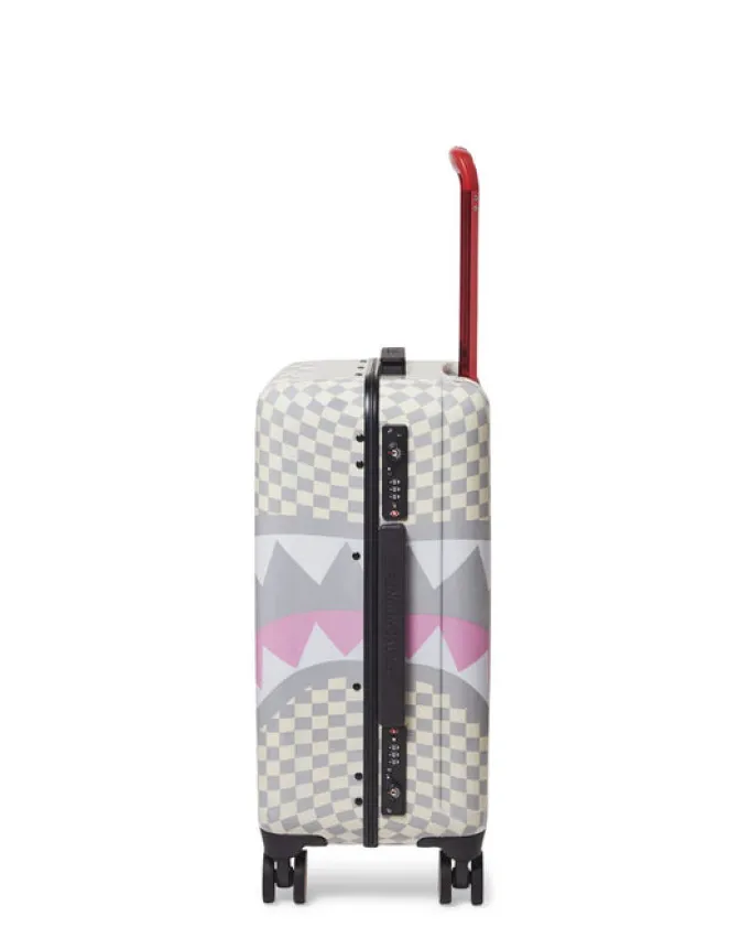 ROSE ALL DAY LA PALAIS SHARKNAUTICS HARDSHELL CARRY-ON LUGGAGE