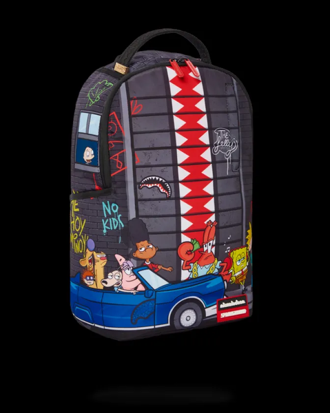 90s NICK VERTICAL SHARK BACKPACK (DLXR)