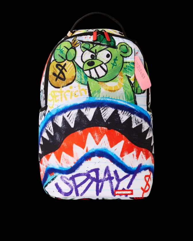 SCRIBBLE ME RICH BACKPACK