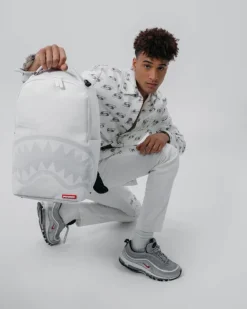 SHARK CENTRAL BACKPACK WHT/WHT (DLXV)