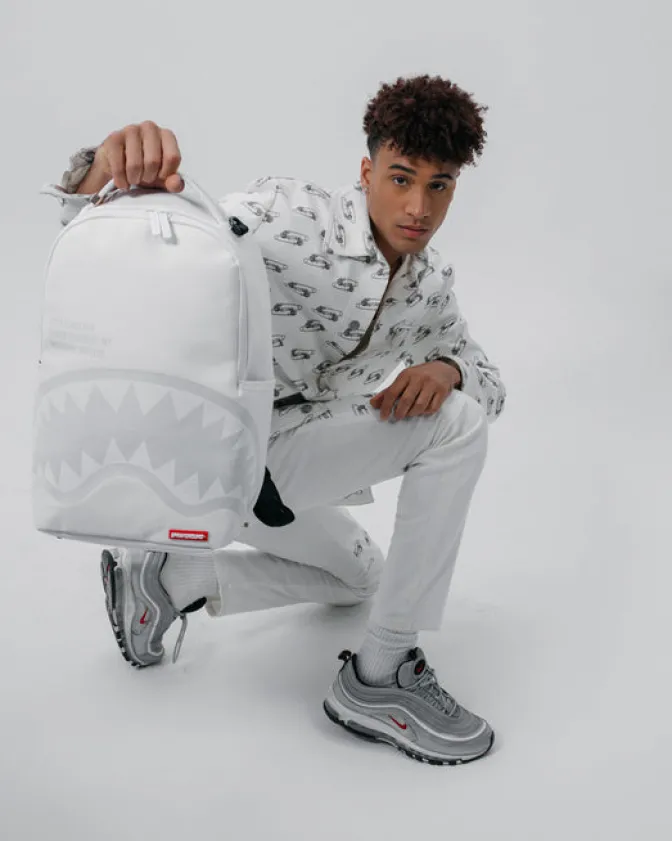 SHARK CENTRAL BACKPACK WHT/WHT (DLXV)