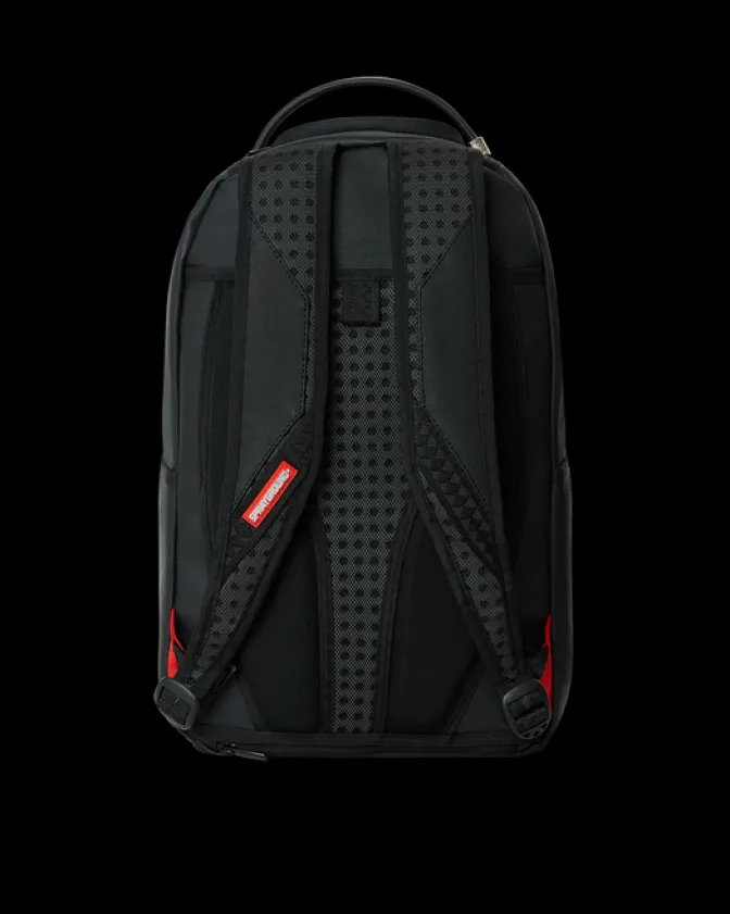SHARK CENTRAL (BLK ON BLK) BACKPACK (DLXV)