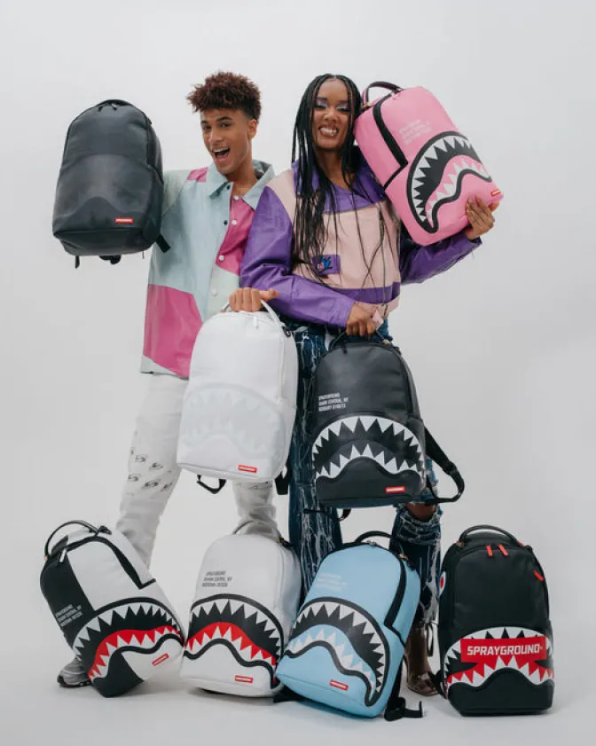 SHARK CENTRAL BLK/GRAY BACKPACK (DLXV)