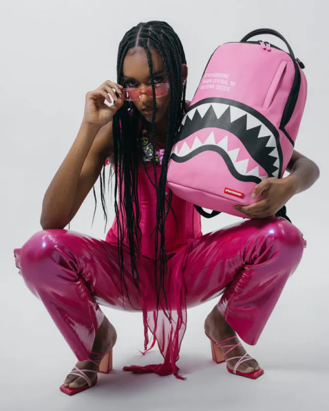 SHARK CENTRAL (PINK) BACKPACK (DLXV)