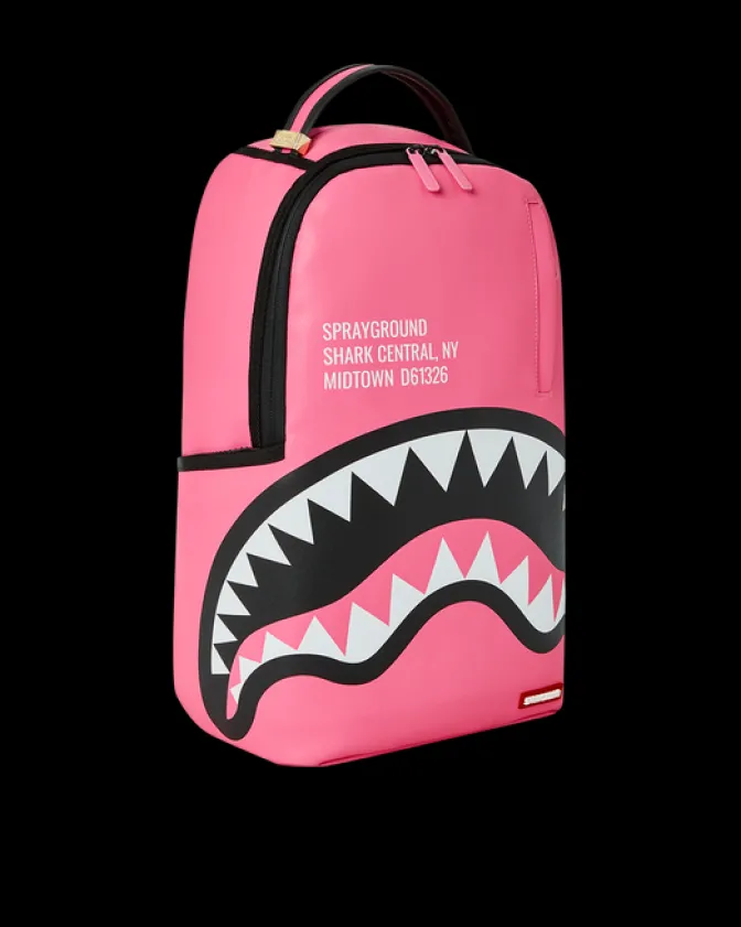 SHARK CENTRAL (PINK) BACKPACK (DLXV)