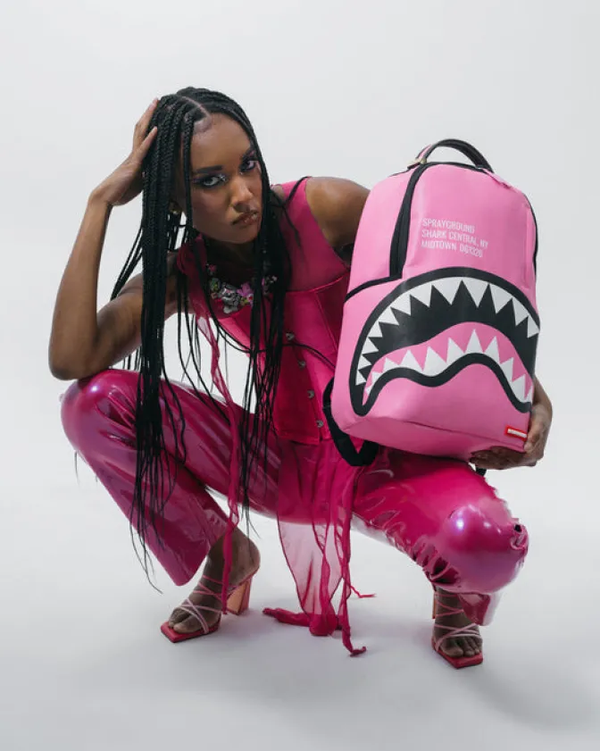 SHARK CENTRAL (PINK) BACKPACK (DLXV)