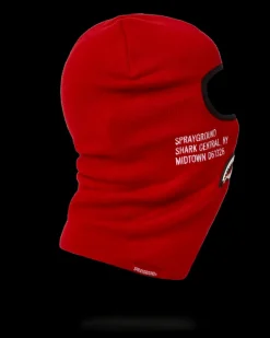 SHARK CENTRAL SKI MASK (RED)