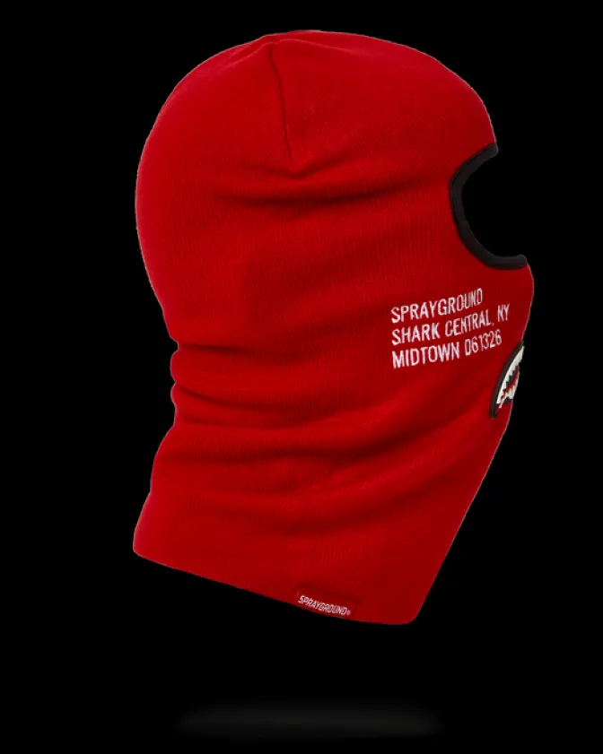 SHARK CENTRAL SKI MASK (RED)
