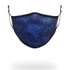SHARK CHECK (BLUE) FACE MASK