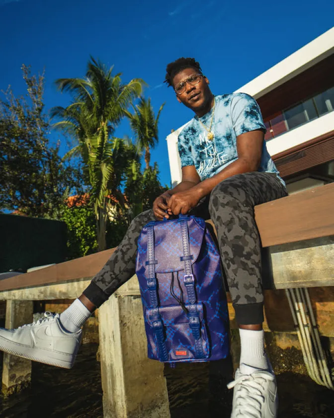 SHARK CHECK (BLUE) HILLS BACKPACK