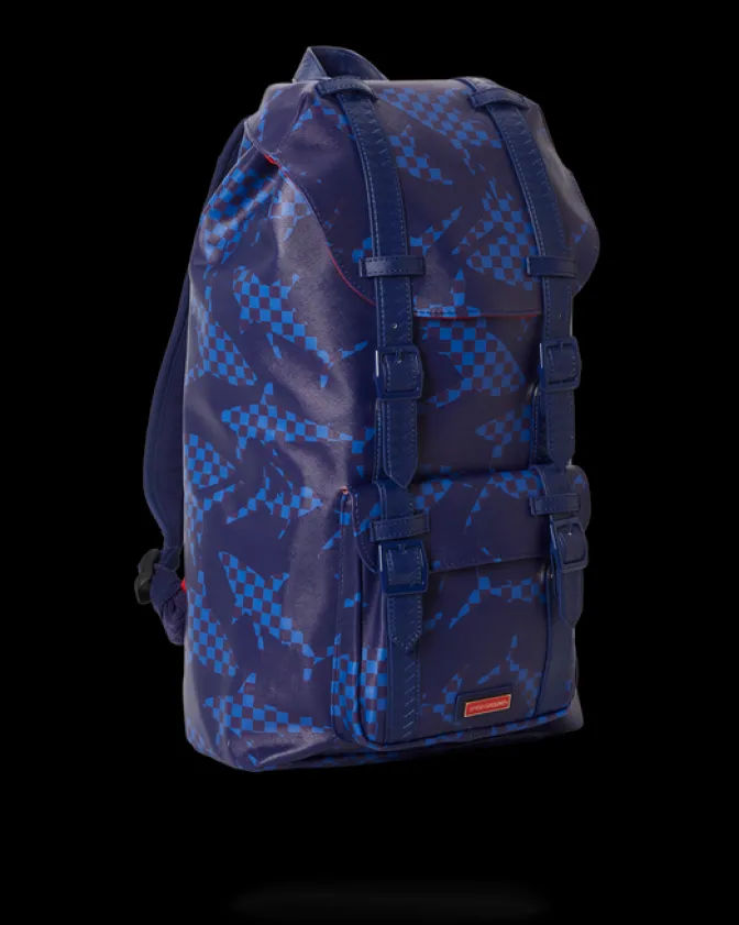 SHARK CHECK (BLUE) HILLS BACKPACK