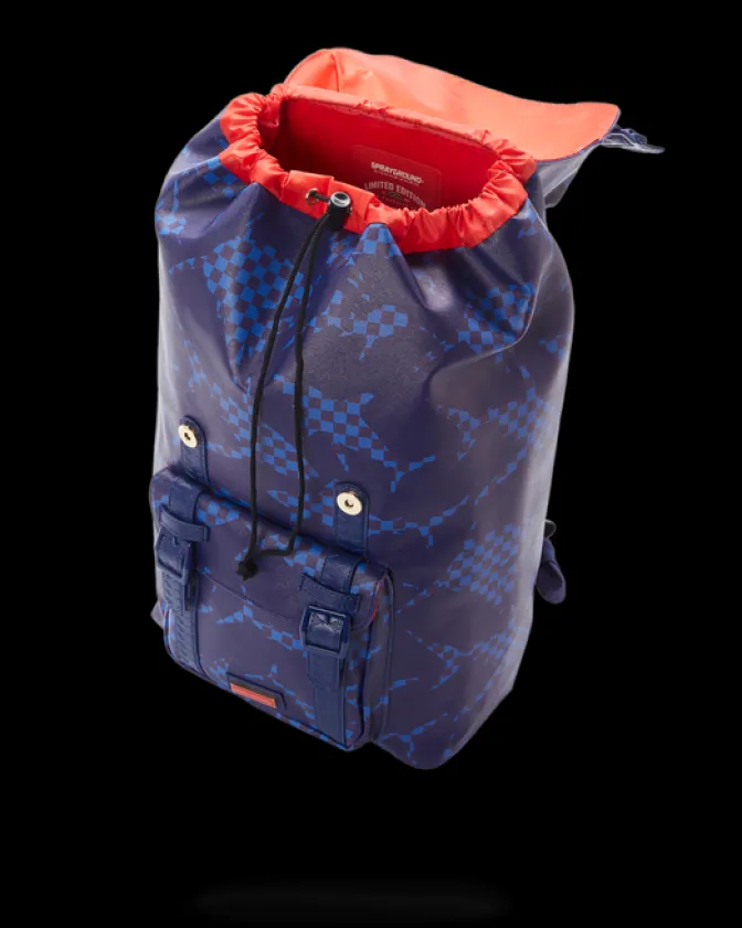 SHARK CHECK (BLUE) HILLS BACKPACK