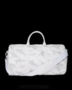 SHARK CHECK (WHITE) DUFFLE