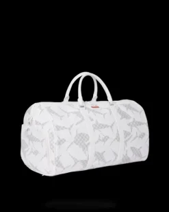 SHARK CHECK (WHITE) DUFFLE
