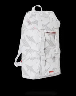 SHARK CHECK (WHITE) HILLS BACKPACK