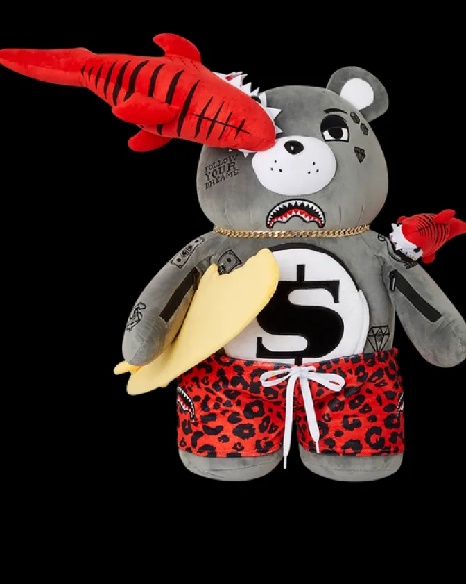 SHARK FRIENDS MONEYBEAR TEDDYBEAR BACKPACK